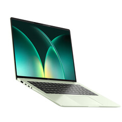 The Honor MagicBook Pro 14 in Green.