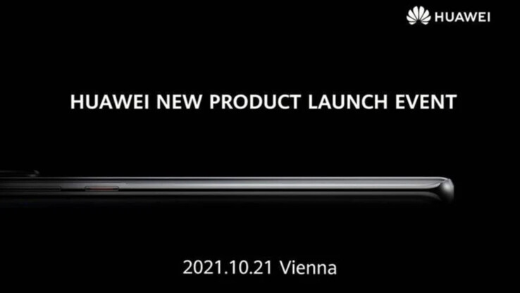 Huawei sets a date for a new launch. (Source: Huawei via PhoneArena)
