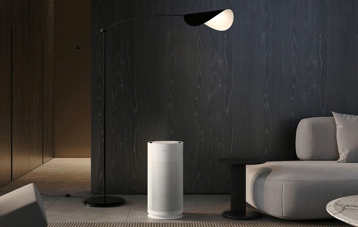 The LG PuriCare AeroHit Air Purifier comes with a multi-layer 360° filtration system (Image source: LG)