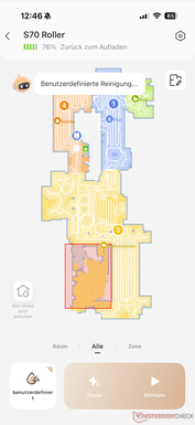Overview with live progress