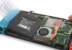 iFixit's reevaluation of the Nintendo Switch has resulted in a lower repairability score. (Source: iFixit)