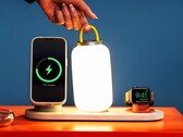 The DailyObjects charger can also charge a portable lamp.