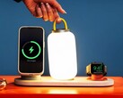 The DailyObjects charger can also charge a portable lamp.