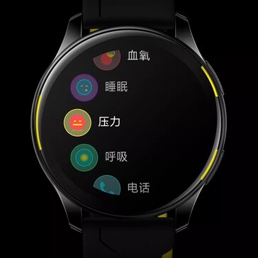 OnePlus Watch Cyberpunk 2077 Edition (image via Tech Droider on Twitter)