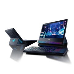 The Asus ROG 'Mothership' GZ700GX now comes with overclocked Core i9-9980HK and RTX 2080. (Source: Asus)