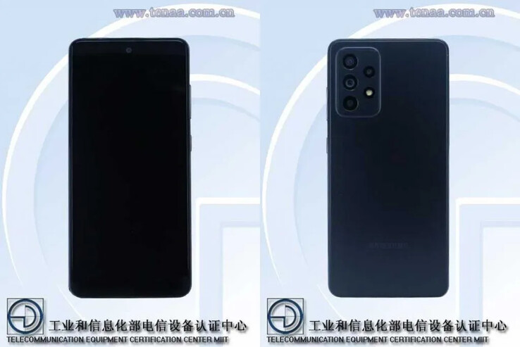 The Samsung Galaxy A52's more official new images. (Source: TENAA via MySmartPrice)