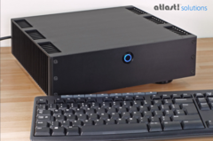 Sigao Model B is not as compact as Intel&#039;s NUC mini PCs, but it is still small enough. (Image Source: Atlast!)