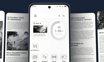 A dedicated Nxtpaper key toggles the display between three display modes.
