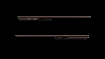 Thin design and ports of the Vision Plus 14 (Image source: Vaio)