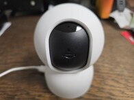 The lens can be mechanically covered by the housing.