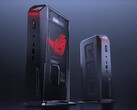 Asus now offers the ROG NUC (2025) with RTX 5060 and RTX 5070 laptop GPUs. (Image source: Asus)