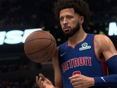 DLSS 5 with neural rendering turned on in NBA 2K27.