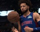 DLSS 5 with neural rendering turned on in NBA 2K27.
