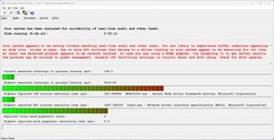 Maximum latency after ten seconds of Prime95