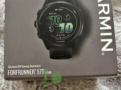 The Forerunner 570 is anticipated to arrive in three colour options per size. (Image source: via Gadgets &amp; Wearables)