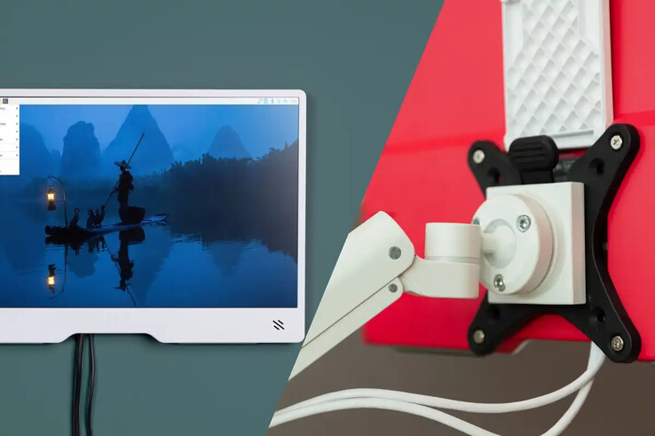 The Raspberry Pi Foundation features a VESA mount for attaching the Raspberry Pi Monitor to an external stand. (Image source: Raspberry Pi)