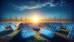 Researchers at Kyoto University have built the first magnetically controllable BPVE solar cell. (Image source: DallE3)