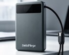 The SolidForge is a solid-state power bank with a display
