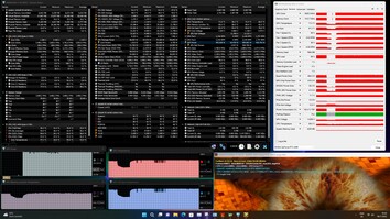 Stress test (FurMark, Power Target = 111 percent)