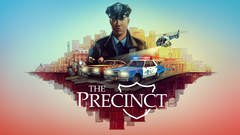 Official key art for The Precinct, featuring Officer Nick Cordell Jr. and core visual themes (Image source: Fallen Tree Games via Games Press)