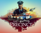 Official key art for The Precinct, featuring Officer Nick Cordell Jr. and core visual themes (Image source: Fallen Tree Games via Games Press)