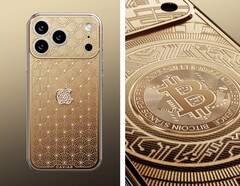 Caviar equips the Apple iPhone 17 Pro with 18-karat gold (Image source: Caviar)