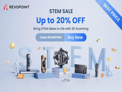 Upgrade Your Back-to-School Gear: Save Up to 20% on Selected Revopoint 3D Scanners