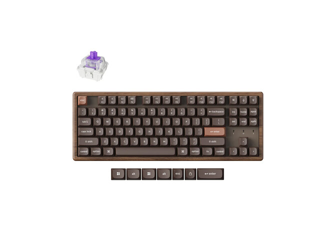 Keychron launches special edition all-wood K8 HE gaming keyboard