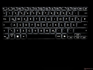 Keyboard backlighting