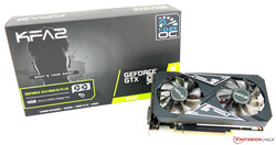 The KFA2 GeForce GTX 1650 EX Plus (1-Click OC), provided courtesy of: KFA2 Germany