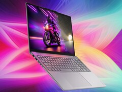 The Lenovo Yoga Pro 9i 16 Aura Edition Gen 10 laptop weighs just over 2 kg (4.56 lbs.). (Image source: Lenovo, Unsplash, edited)