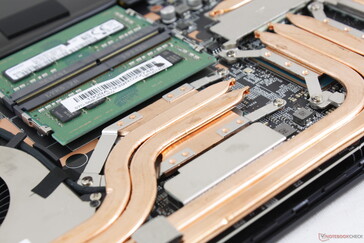 SODIMM slots sits next to the CPU