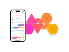 The Nanoleaf app version 11.3.3 for iOS has been released. (Image source: Nanoleaf)
