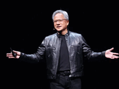 Jensen Huang, CEO of Nvidia giving a speech (Image source: CNA)
