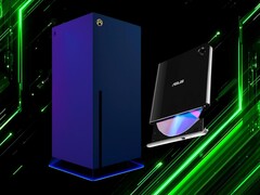 Blu-ray drive seen next to Project Helix Xbox console