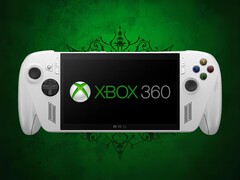 Asus ROG Xbox Ally running Xbox 360 emulator (Image source: Xbox Wire, Asus with edits)