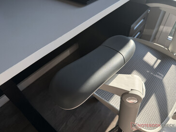 and can be rotated up to 90 degrees if desired.