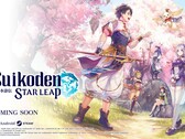 Main key art for Konami's Suikoden Star Leap.