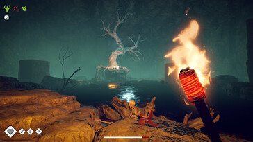 An image showing a cave in Survival: Fountain of Youth.