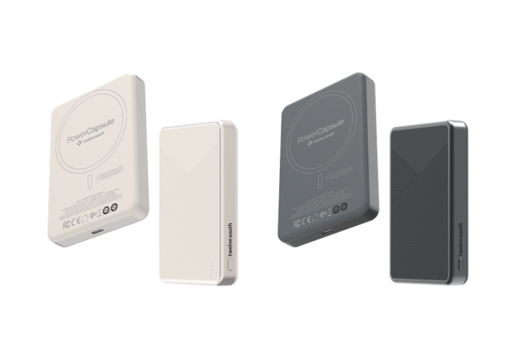 The Twelve South PowerCapsule 10K power banks. (Image source: Twelve South)