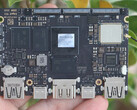 The Khadas Edge2 utilises the Rockchip RK3588S chipset on an 82 x 57.5 x 5.7 mm board. (Image source: CNX Software)