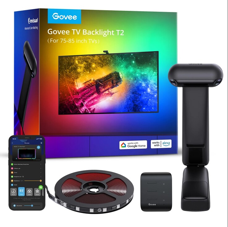 The Govee Envisual TV Backlight T2. (Image source: Govee)