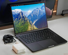 Apple MacBook Pro 14 M5 in Space Black with charger and USB-C cable
