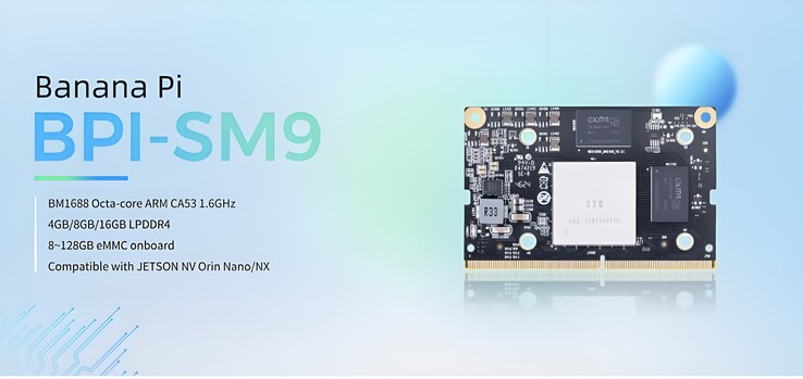 Notable features of the Banana Pi BPI-SM9 SBC. (Image source: Banana Pi)