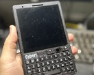 The CyberT looks like a BlackBerry but is powered by a Raspberry Pi CM4 (Image source: Carbon Computers)
