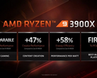 The Ryzen 9 3900X and 3950X look set to redefine multi-core performance for desktop processors. (Image source: AMD)