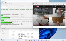 Maximum latencies when opening multiple browser tabs and playing 4K video