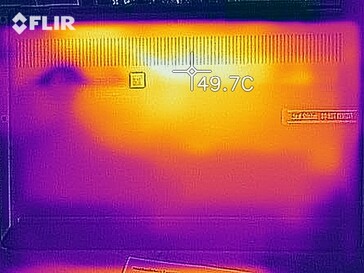 Heat distribution under load (bottom)