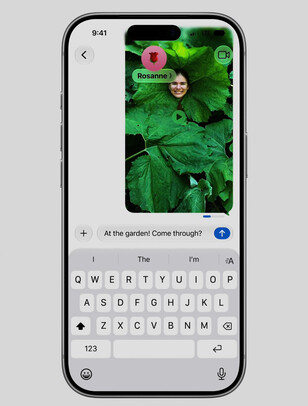 A loading bar in the Messages app shows when a file has finished uploading.