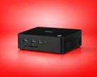 iiyama mini PC with front USB ports, a USB-C port, an SD card reader and side ventilation.